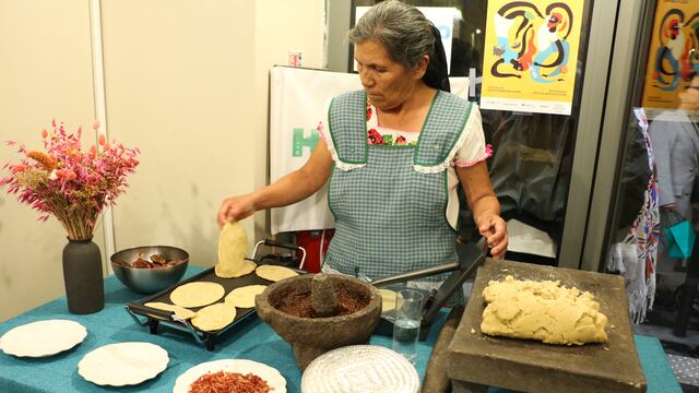 Luisa Anaya, cocinera tradicional de Hidalgo