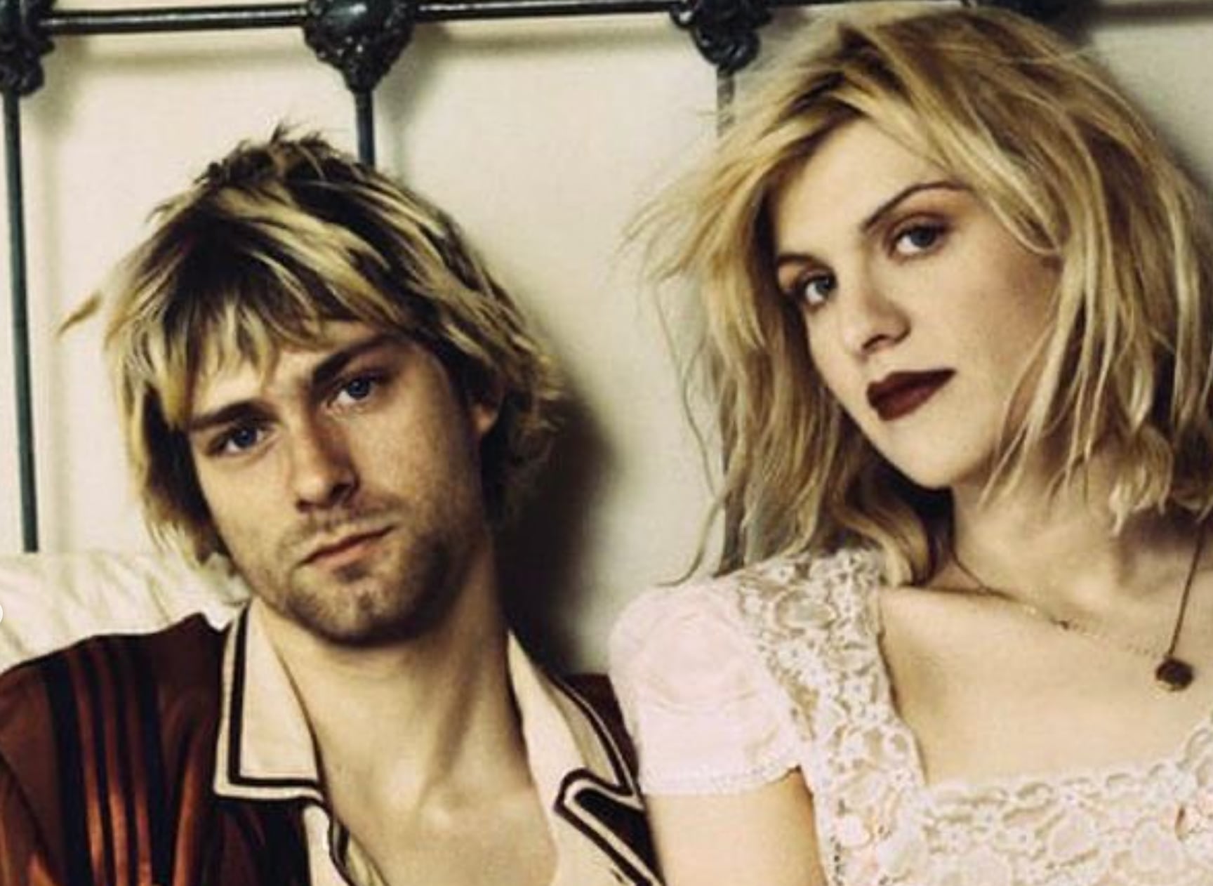 Kurt Cobain y Courtney Love