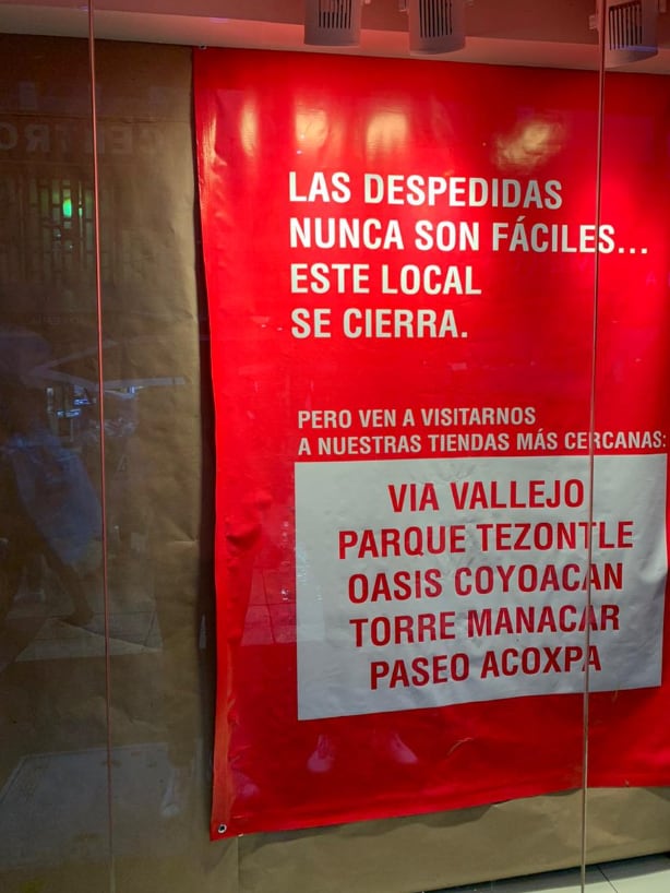Cierre de la Sucursal de Forever 21 en Madero, Centro Histórico