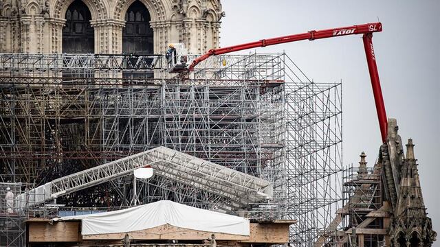 Restauración en Notre Dame