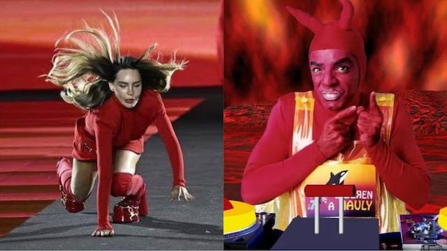 ¿La caída de Belinda en Fashion Week de París fue provocada por El Diablito de Eugenio Derbez?