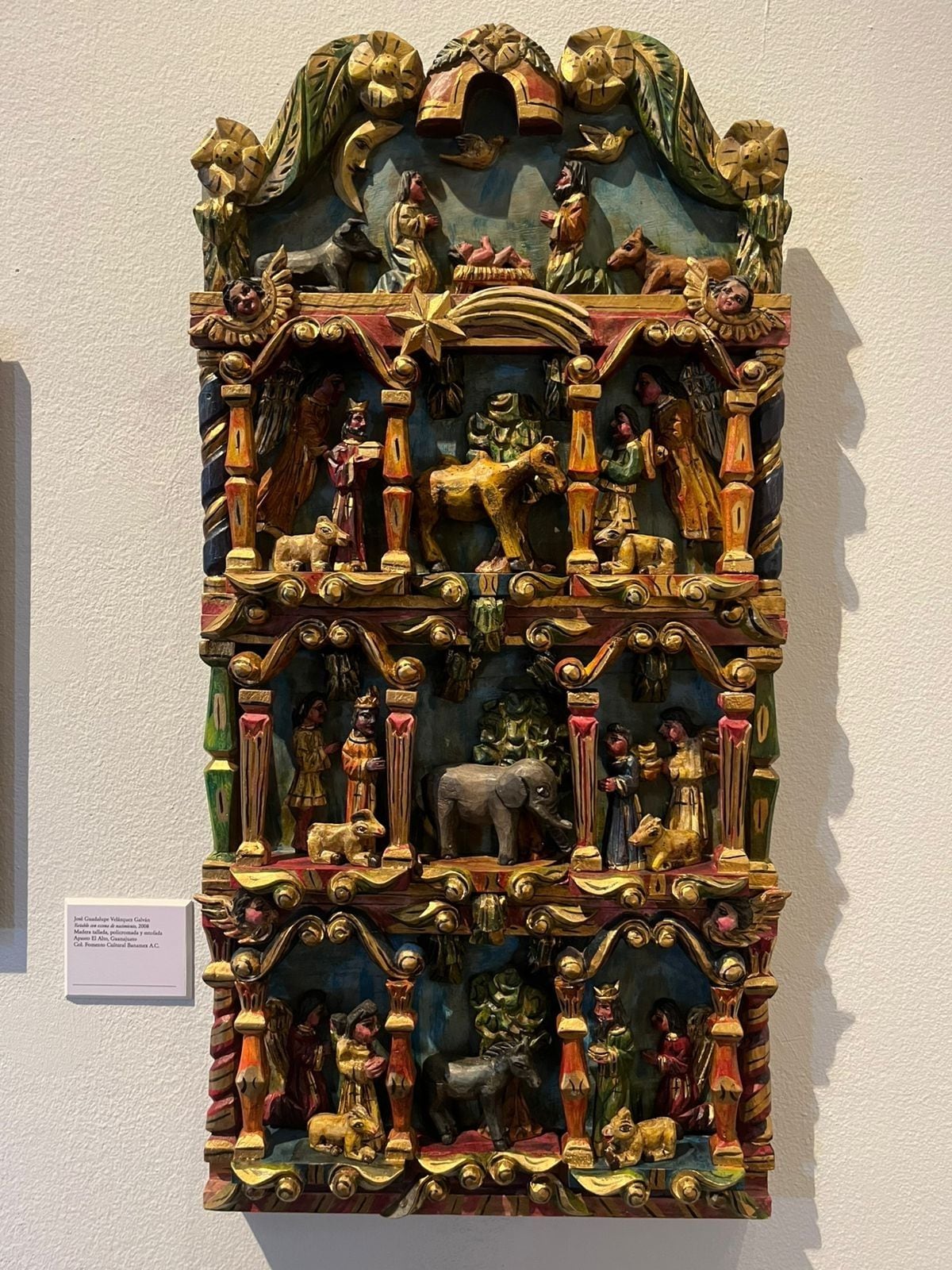 Exposición Nacimientos, Arte y Tradición 2024 en el Palacio de Cultura Citibanamex - Palacio de Iturbide en CDMX