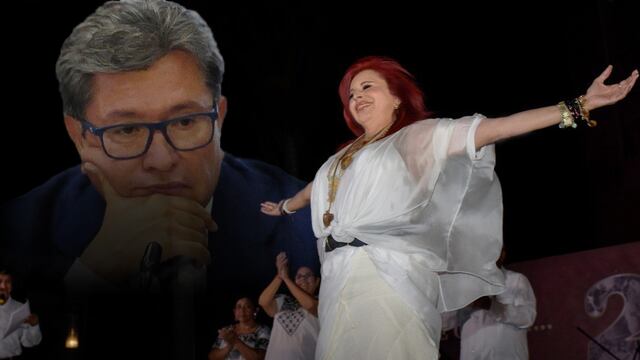 Layda Sansores y Ricardo Monreal