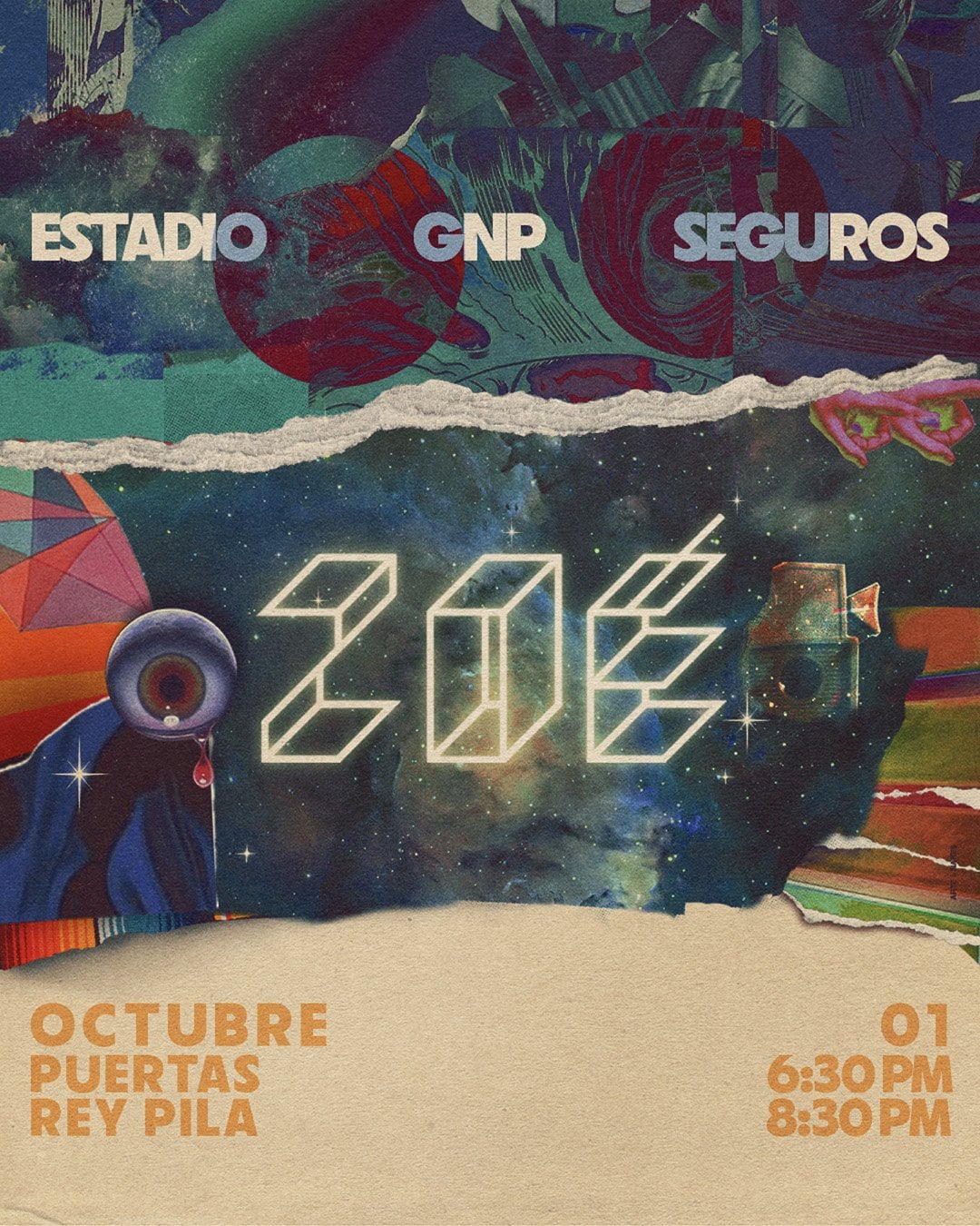 Concierto Zoé en el Estadio GNP Seguros