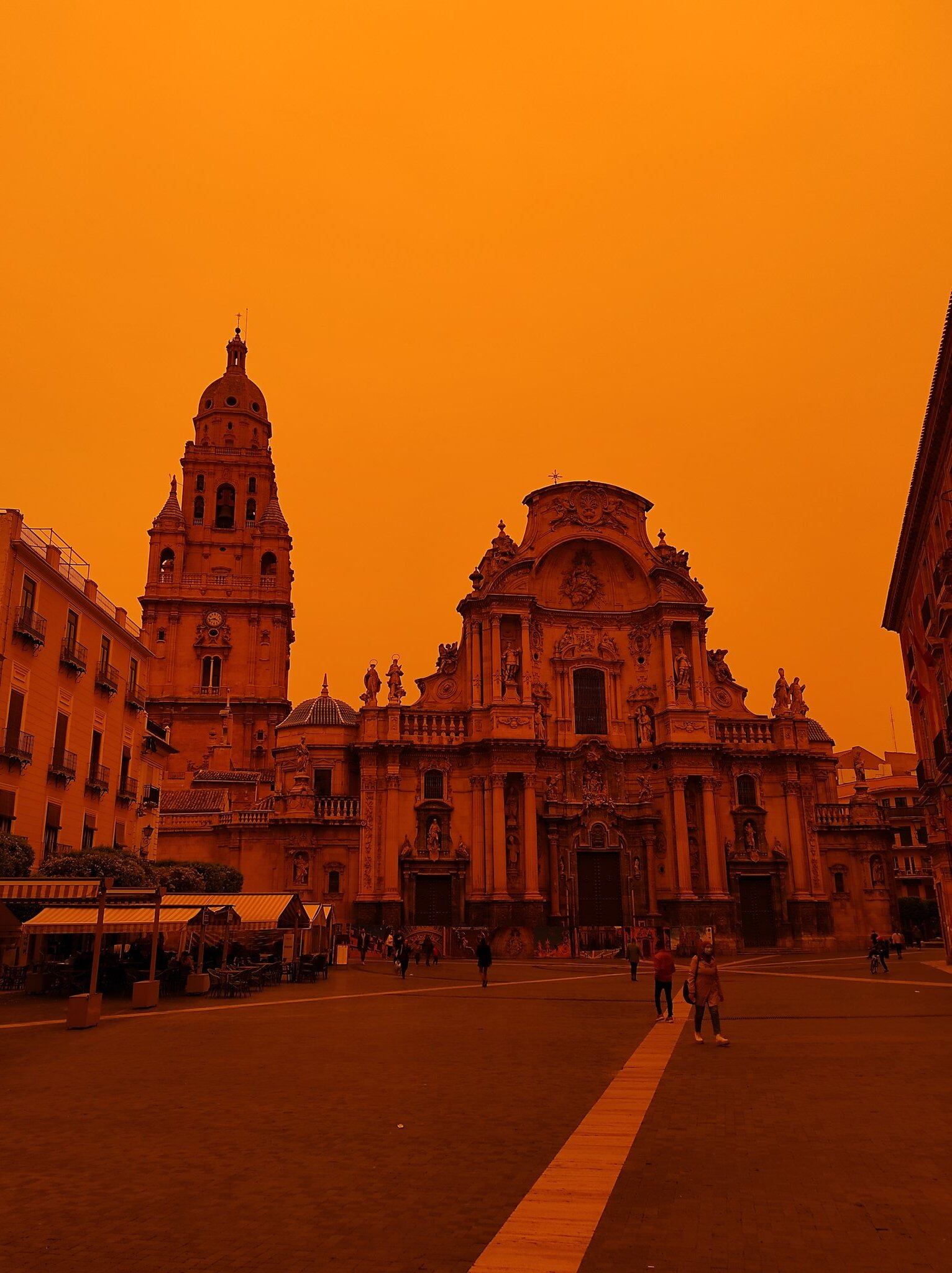 Calima en España