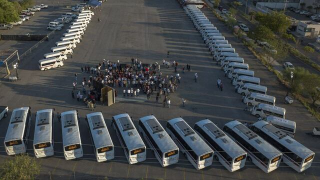 Nuevas unidades de transporte en Sonora