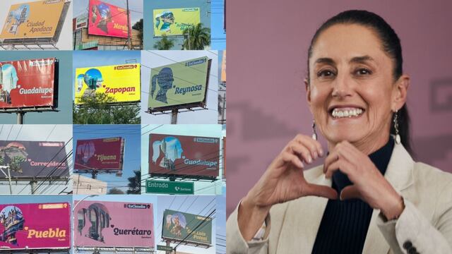 Claudia Sheinbaum agradece a diputados de Morena por espectaculares “son muy creativos”