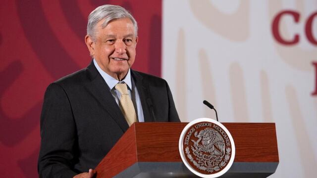 El presidente López Obrador