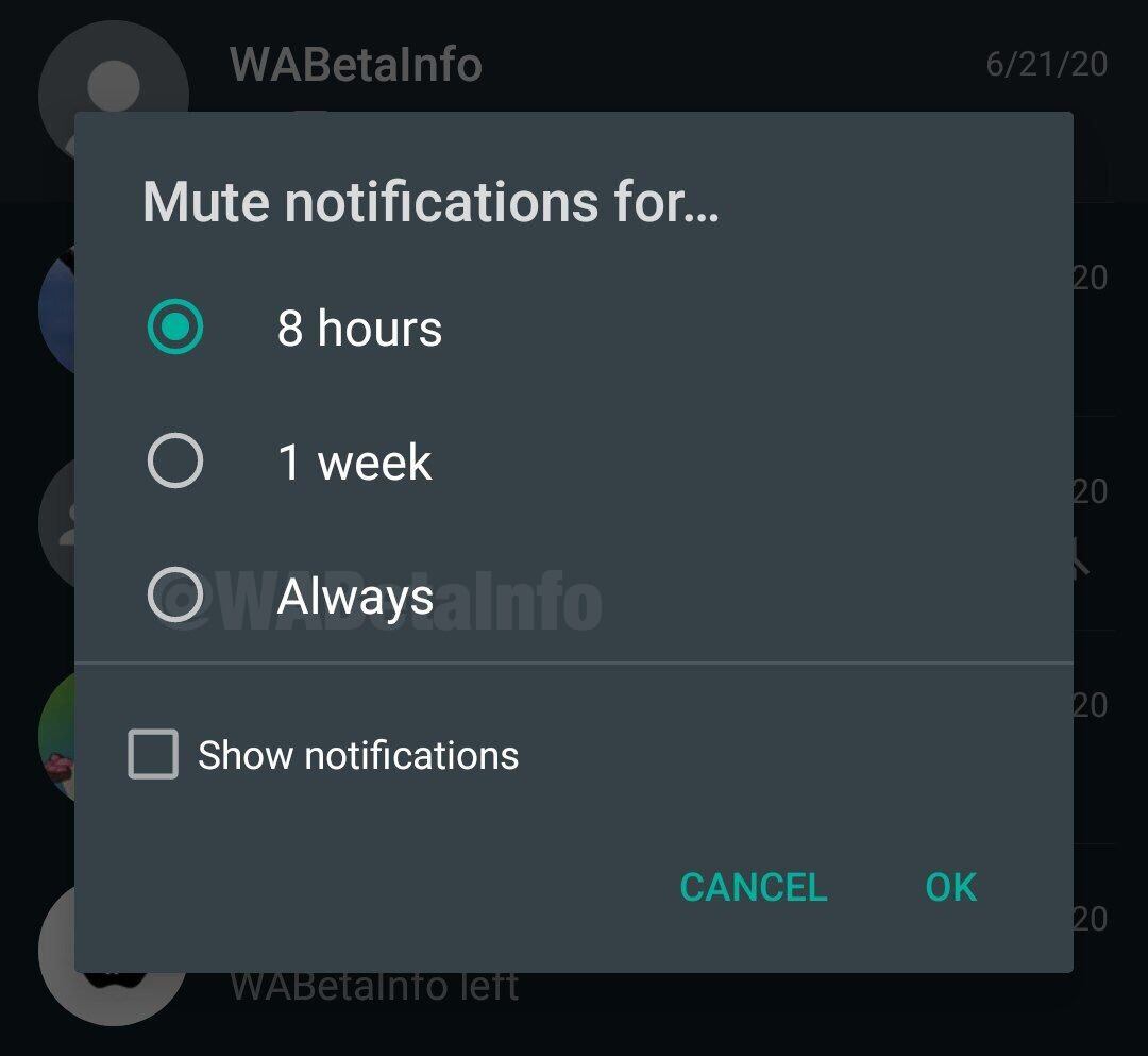 Silenciar grupos