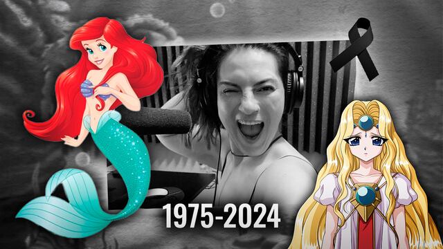 Muere Erika Robledo, voz de La Sirenita