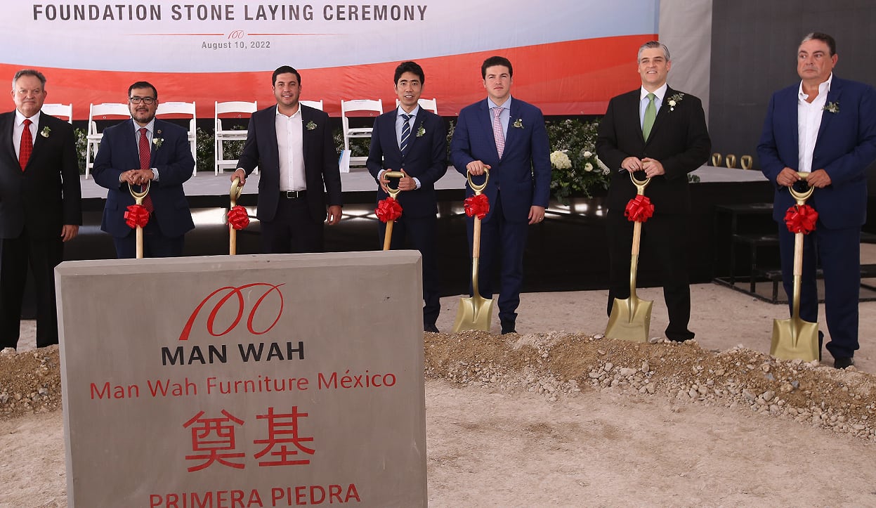 Man Wah, empresa china, invertirá 200 millones de dólares en Nuevo León