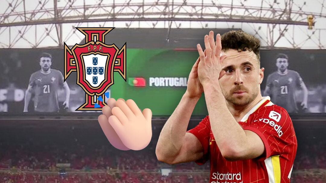 Portugal rinde homenaje a Diogo Jota en su debut en el Mundial 2026