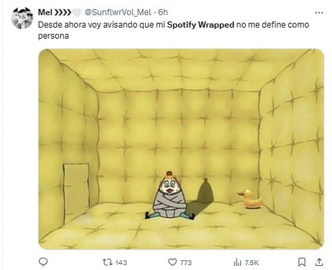 Memes del Spotify Wrapped 2024
