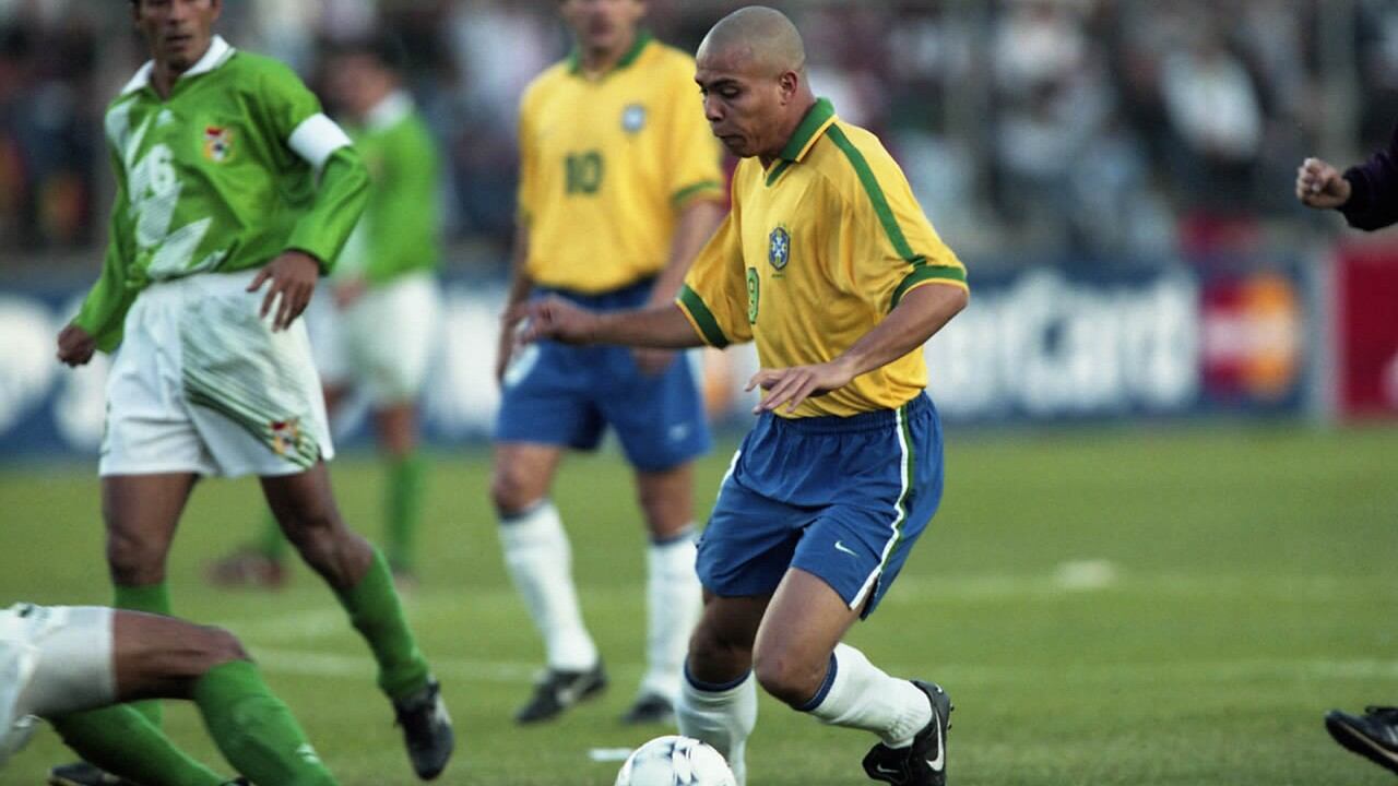 Ronaldo Nazario en su etapa como futbolista.