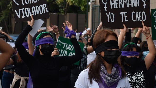 Protesta contra Félix Salgado