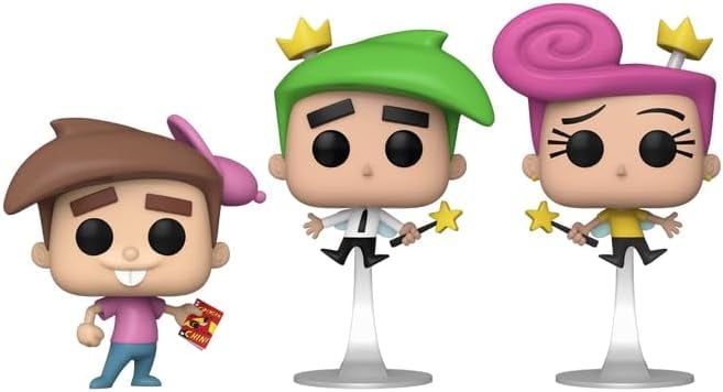 Funko Pop! de Cosmo y Wanda con Timmy Turner