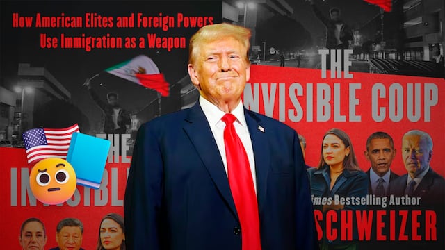 Trump llama a comprar el libro The Invisible Coup