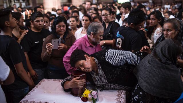 Misa por José Alfredo López Guillén, párroco de la Santísima Trinidad de Janamuato.