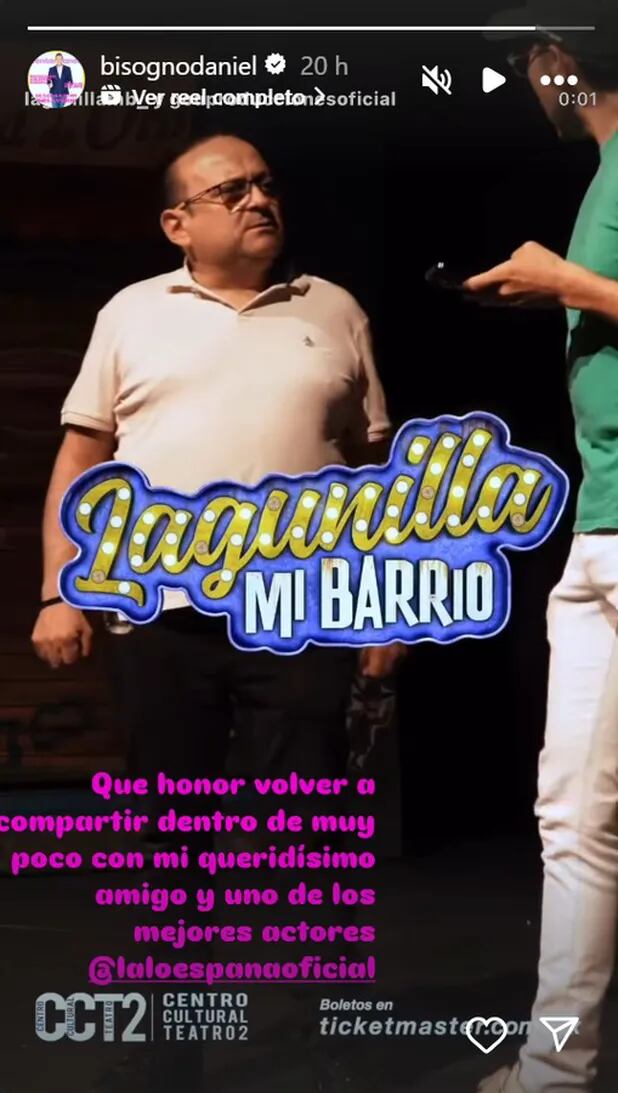 Daniel Bisogno regresará a Lagunilla Mi Barrio