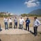 Regidores de Monterrey supervisan obras del Circuito Vial Huajuco y C4 Zona Sur