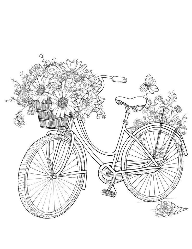 Dibujos por Día Mundial de la Bicicleta