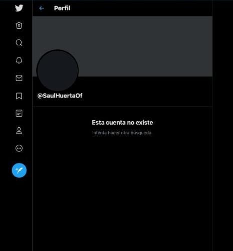 Twitter de Benjamín Huerta