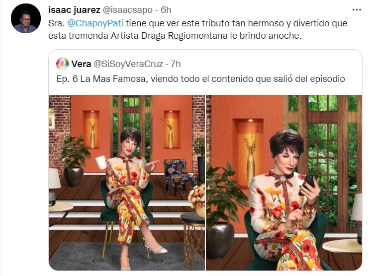 Drag 'Vera Cruz' transformada en Pati Chapoy