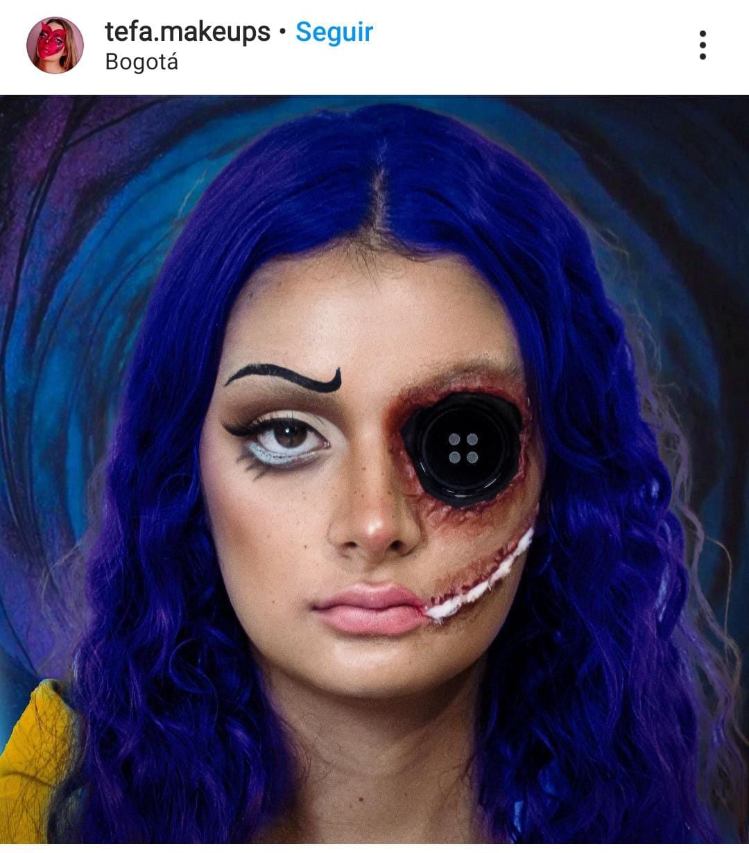 Coraline, Maquillaje