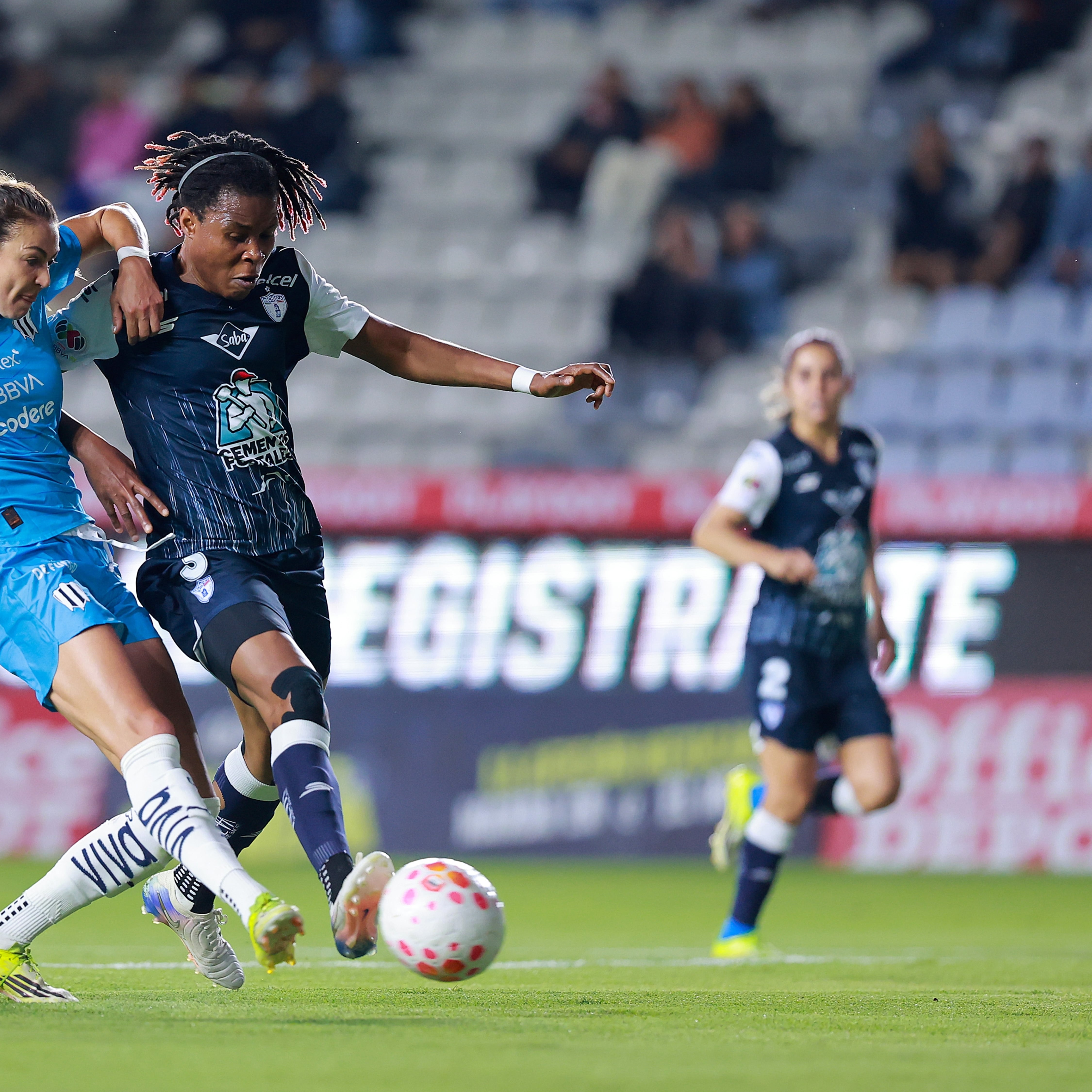 Pachuca gana la ida ante Rayadas en las semifinales de la Liga MX Femenil