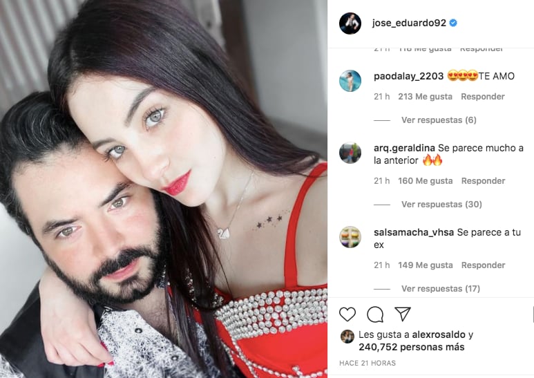 José Eduardo Derbez y su novia Paola