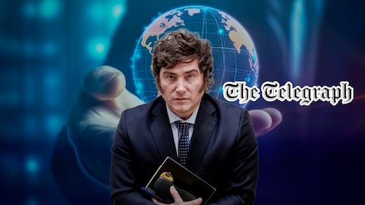 The Telegraph reconoce a Javier Milei como líder mundial en 2025