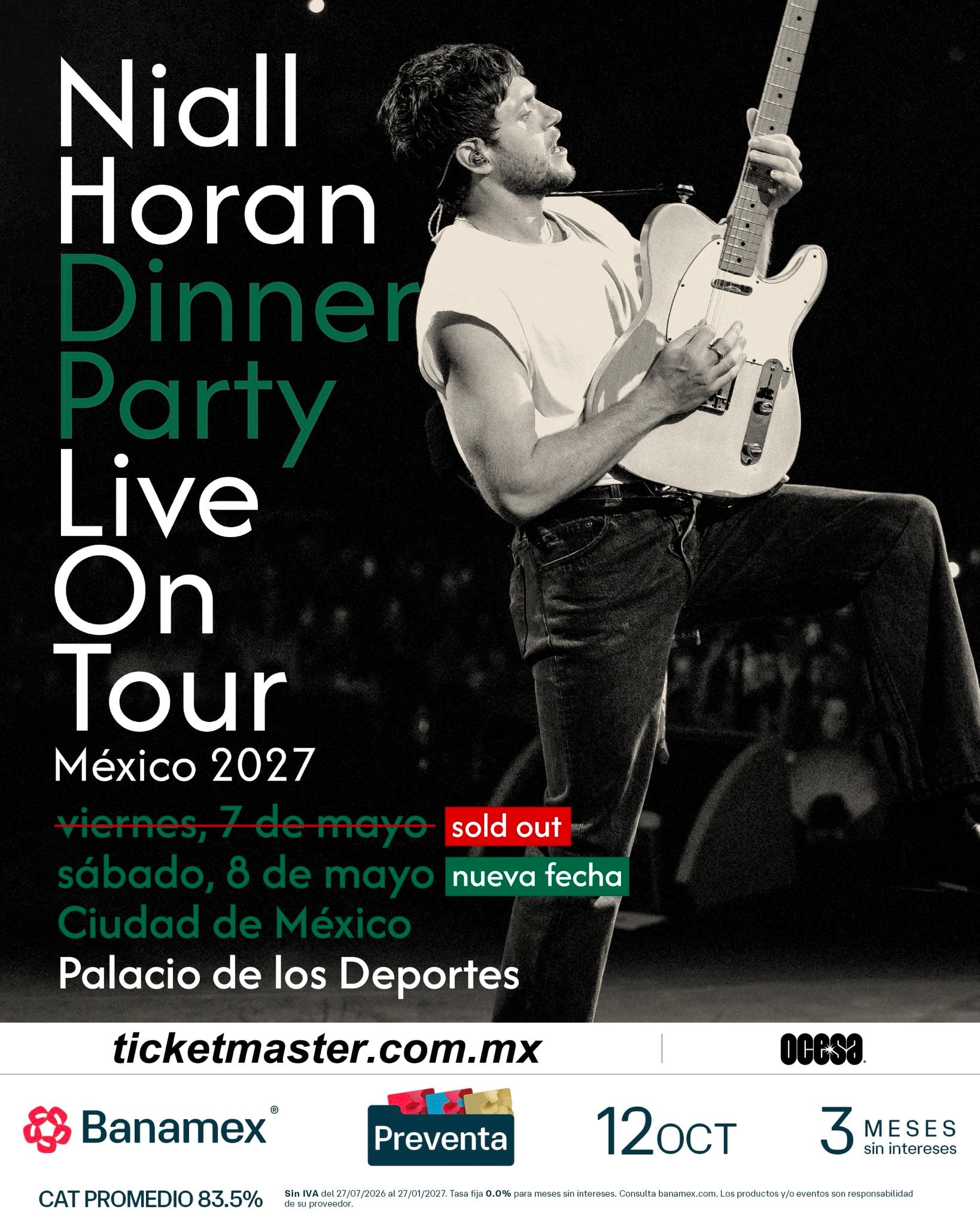 Niall Horan nueva fecha