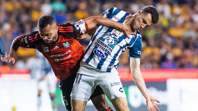 Oussama Idrissi, en el duelo entre Tigres y Pachuca.