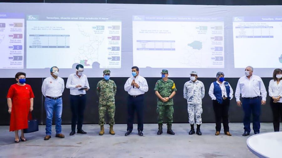 Ponen en marcha en Ciudad Victoria el Centro de Mando Covid-19.