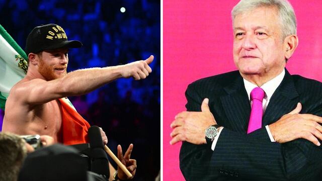 Si El Canelo es un artista en el ring, AMLO se defiende mejor que nadie en la política... y ataca también