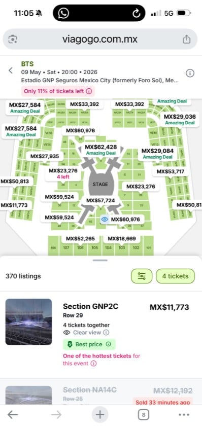 ARMY desmiente a Ticketmaster tras respuesta por reventa de boletos de BTS