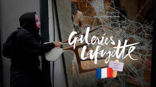 Protestas en París golpean a Galerías Lafayette y otros almacenes de lujo con saqueos