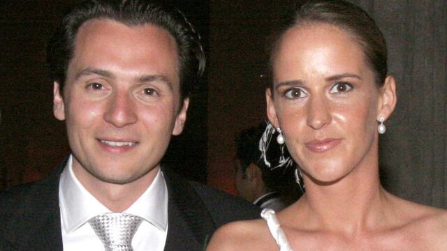 Marielle Helene Eckes y Emilio Lozoya