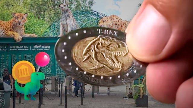 Dino Peso en Zoológico de Chapultepec CDMX