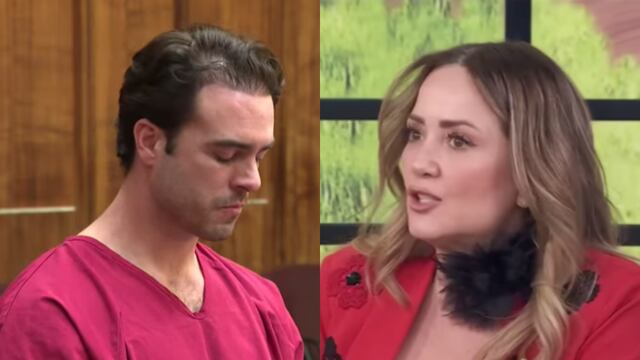 Andrea Legarreta envió una carta y un video a la jueza hablando a favor del actor