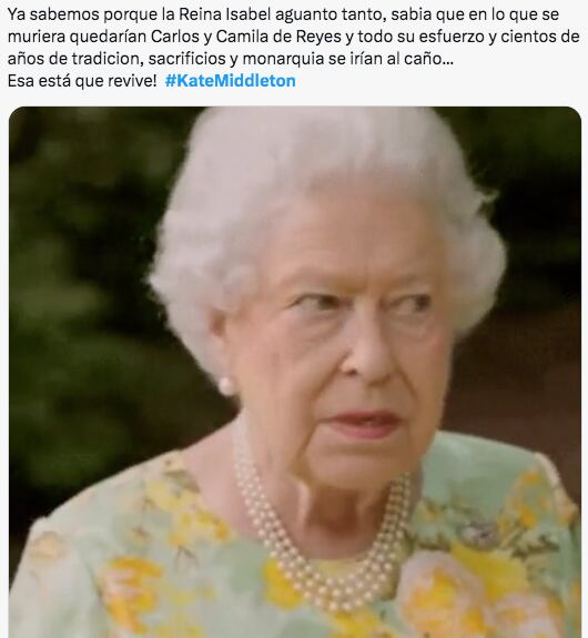 Memes sobre salud de Kate Middleton