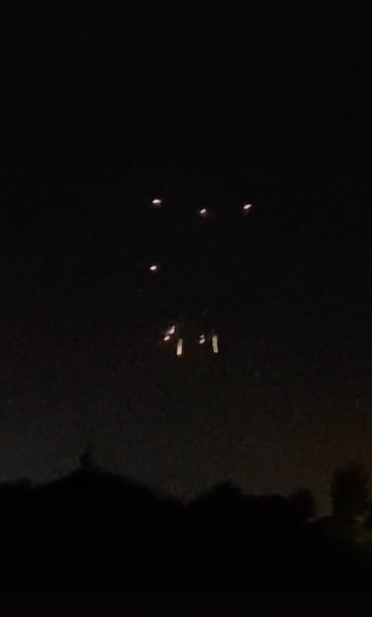 Luces en el cielo