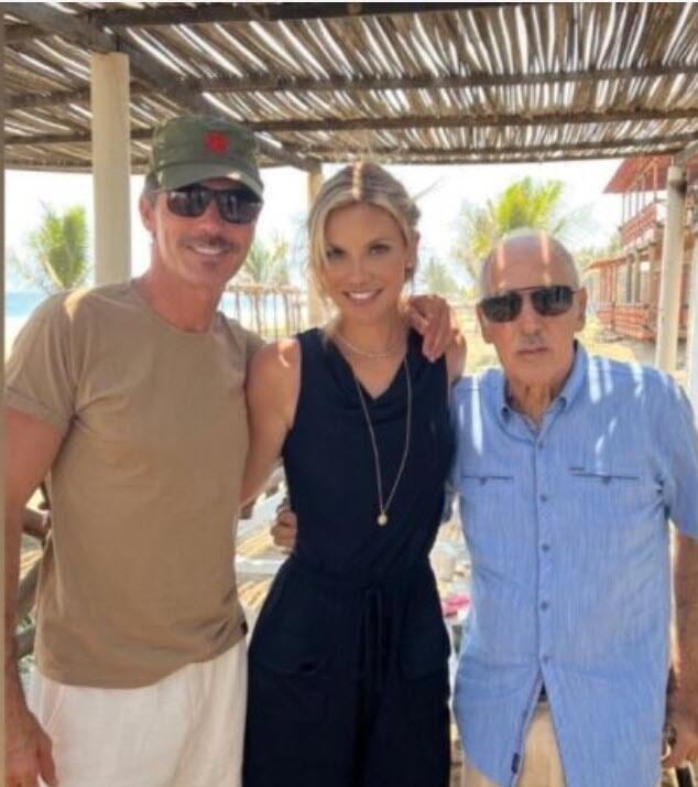Leonardo García junto a su papá Andrés García