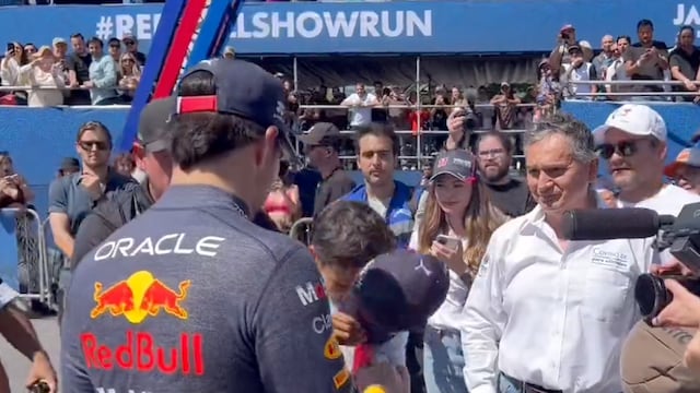 Checo Pérez (Foto: Captura de video)