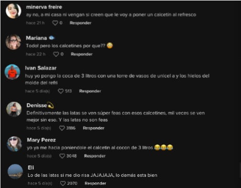 Usuarios se burlan de los "calcetines" para refresco de Martha Debayle