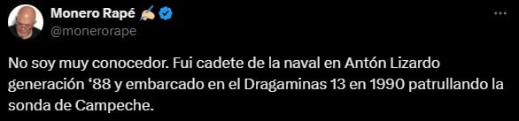 Monero Rapé Buque Cuauhtémoc