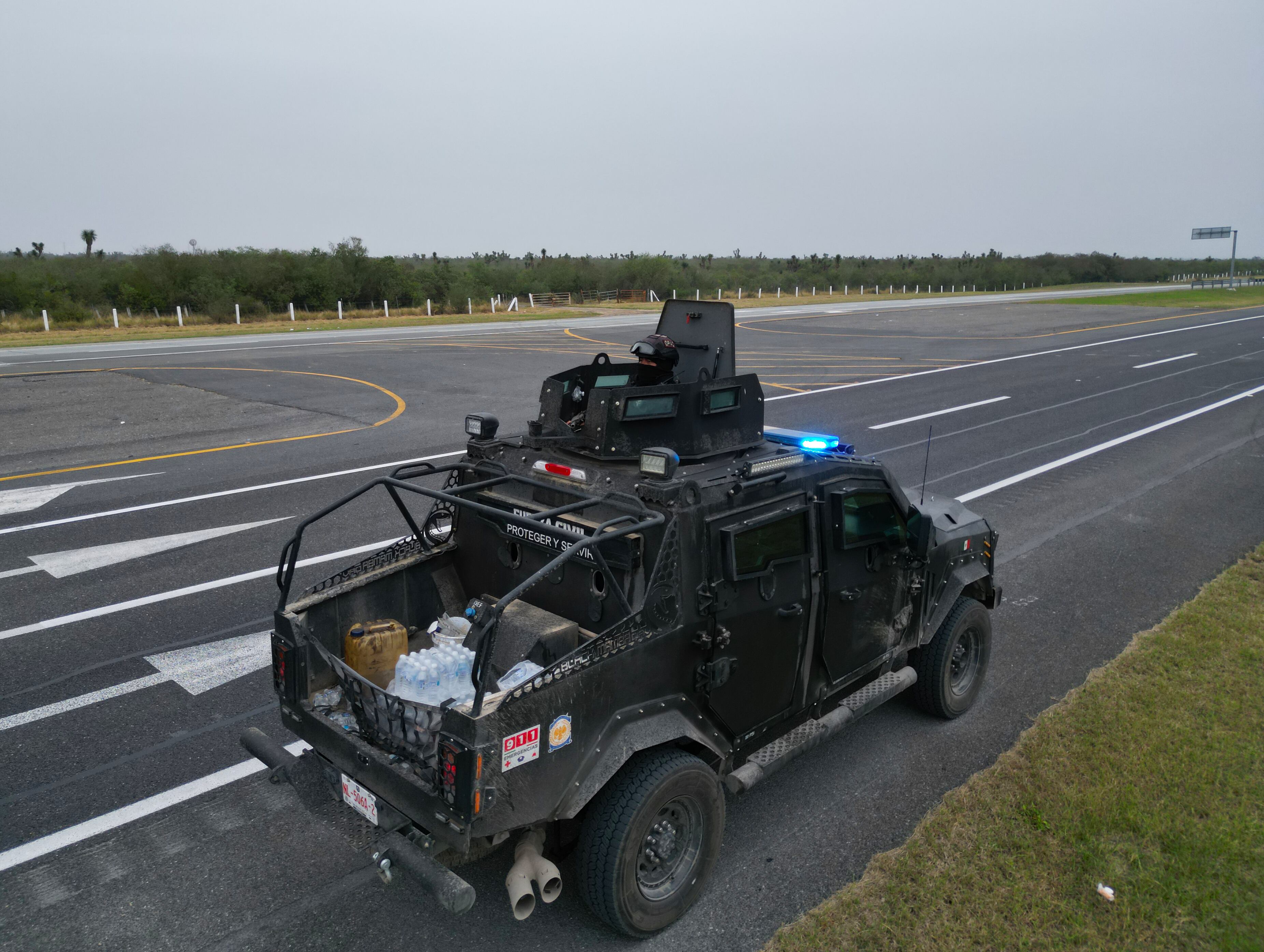 Fuerza Civil de NL arranca operativo Carrusel-Carreteras Seguras