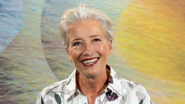 Emma Thompson, actriz y comediante británica