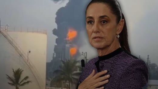Sheinbaum informa sobre incendio en Dos Bocas tras llamada con Pemex