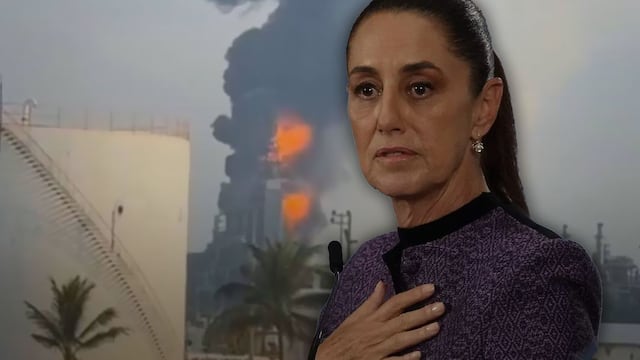 Sheinbaum informa sobre incendio en Dos Bocas tras llamada con Pemex